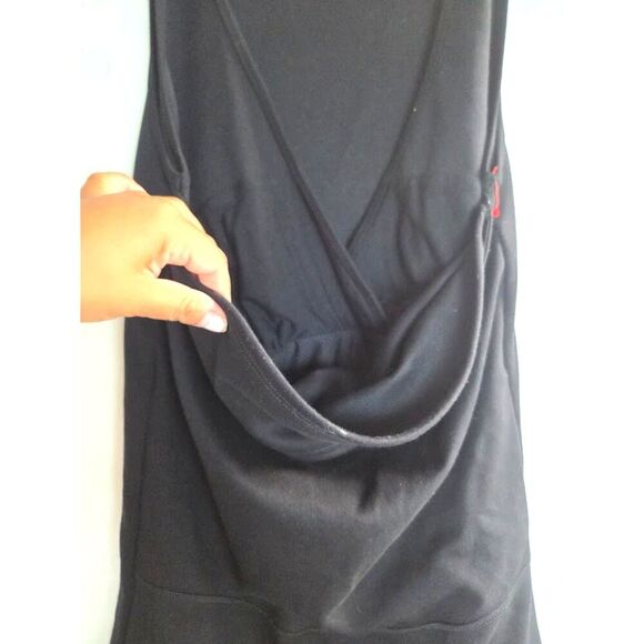 Lalabu Women Black "Mom Carrying" Sleeveless Sooth Shirt size Medium - Picture 5 of 7